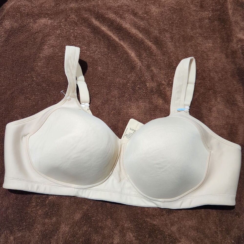 Vanity Fair Bra Size 44C Beige Wirefree Convertible.  New - Picture 2 of 10